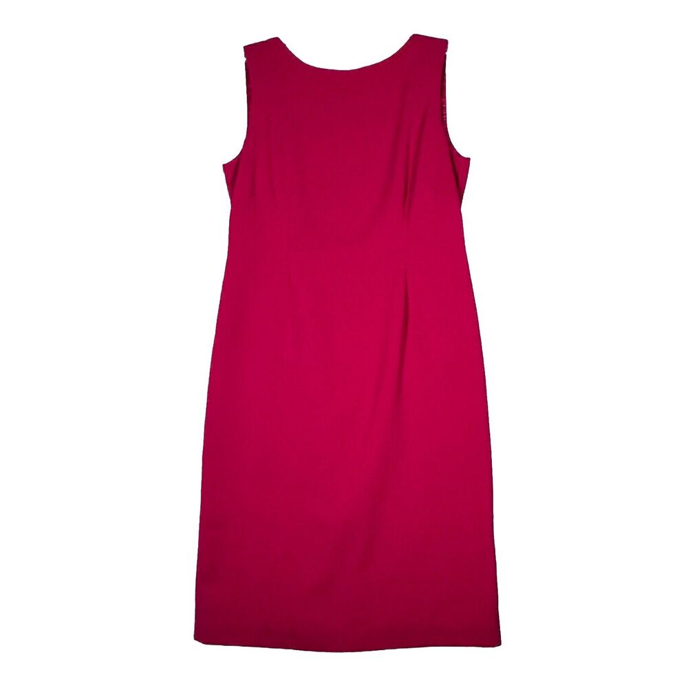 Clifford & Willis Dress Womens 6 Red Sheath‎ Open Back Preppy Party Cocktails